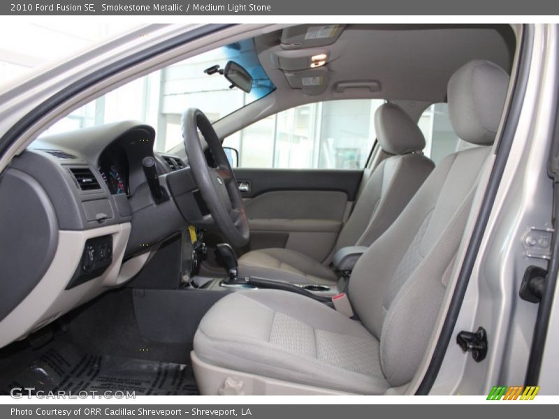 Smokestone Metallic / Medium Light Stone 2010 Ford Fusion SE