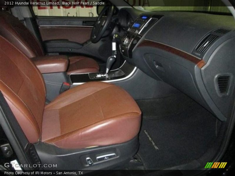 Black Noir Pearl / Saddle 2012 Hyundai Veracruz Limited