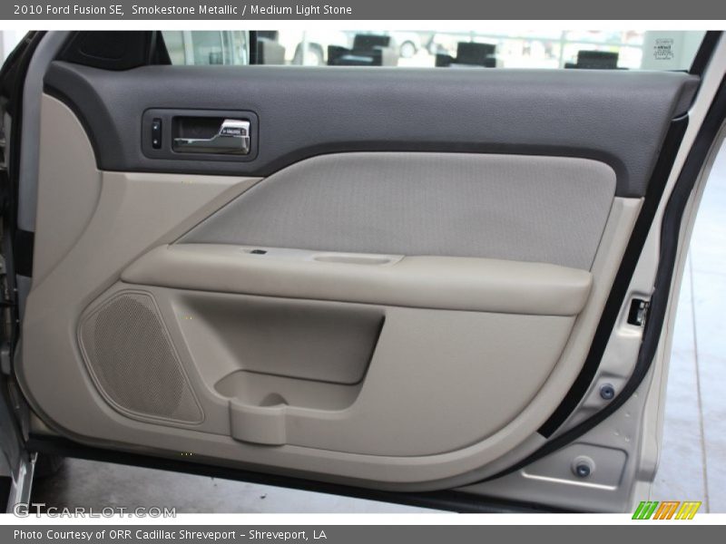 Smokestone Metallic / Medium Light Stone 2010 Ford Fusion SE