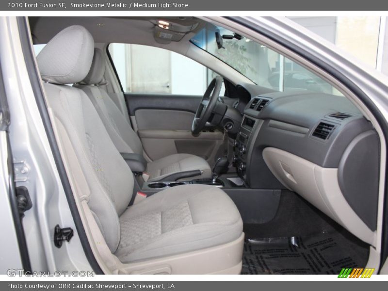 Smokestone Metallic / Medium Light Stone 2010 Ford Fusion SE