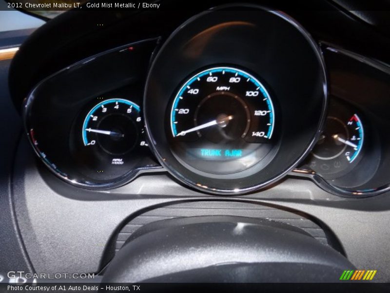 Gold Mist Metallic / Ebony 2012 Chevrolet Malibu LT