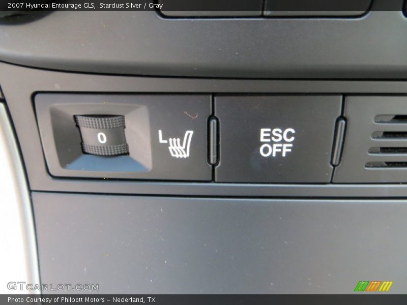 Stardust Silver / Gray 2007 Hyundai Entourage GLS