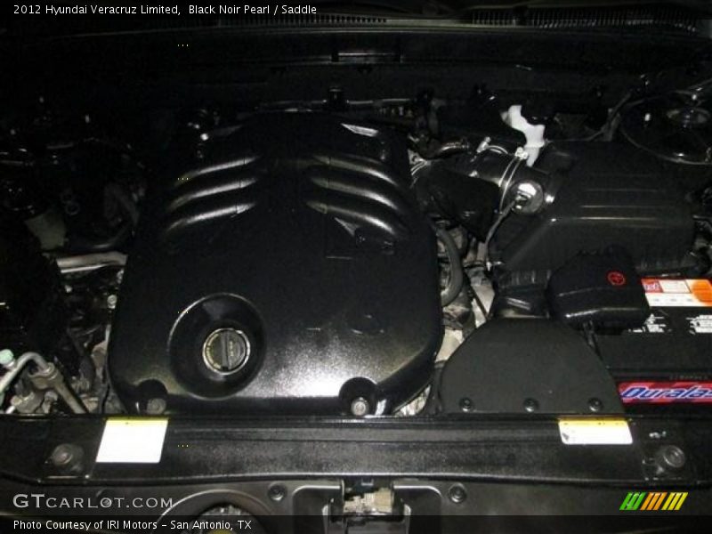 Black Noir Pearl / Saddle 2012 Hyundai Veracruz Limited