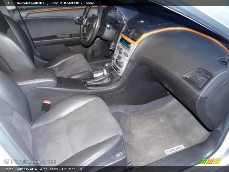 Gold Mist Metallic / Ebony 2012 Chevrolet Malibu LT