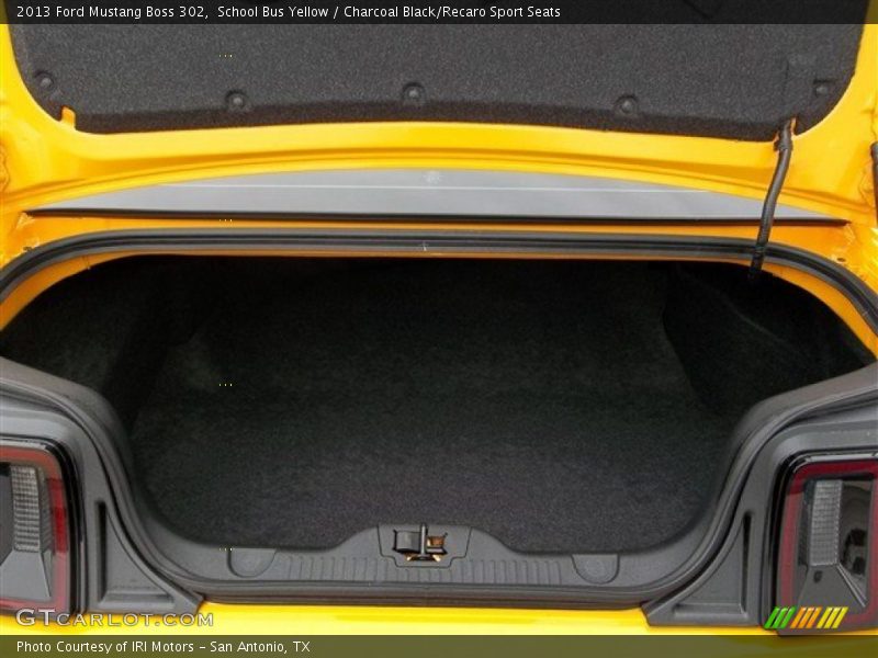  2013 Mustang Boss 302 Trunk