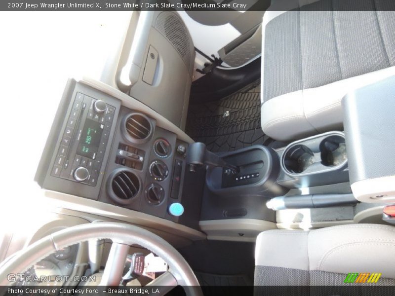 Stone White / Dark Slate Gray/Medium Slate Gray 2007 Jeep Wrangler Unlimited X
