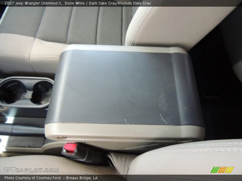 Stone White / Dark Slate Gray/Medium Slate Gray 2007 Jeep Wrangler Unlimited X