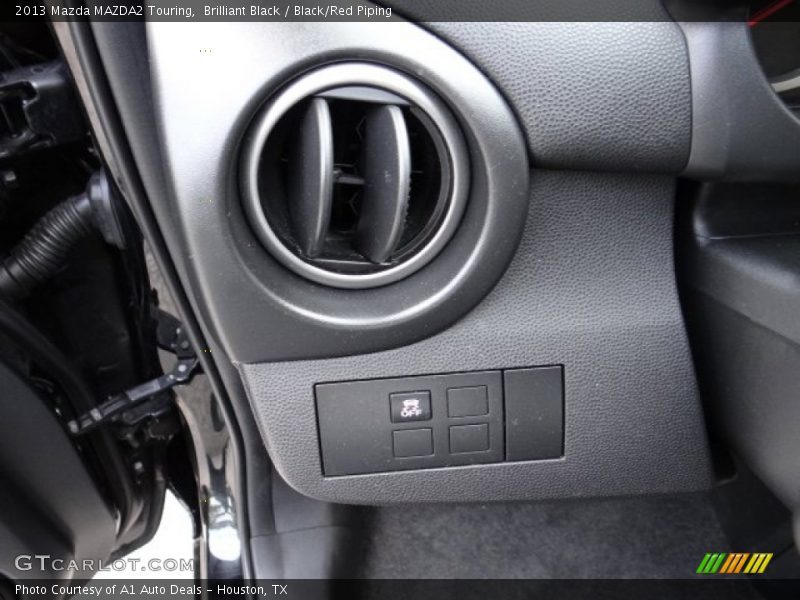Brilliant Black / Black/Red Piping 2013 Mazda MAZDA2 Touring