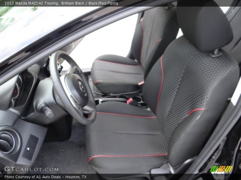 Front Seat of 2013 MAZDA2 Touring