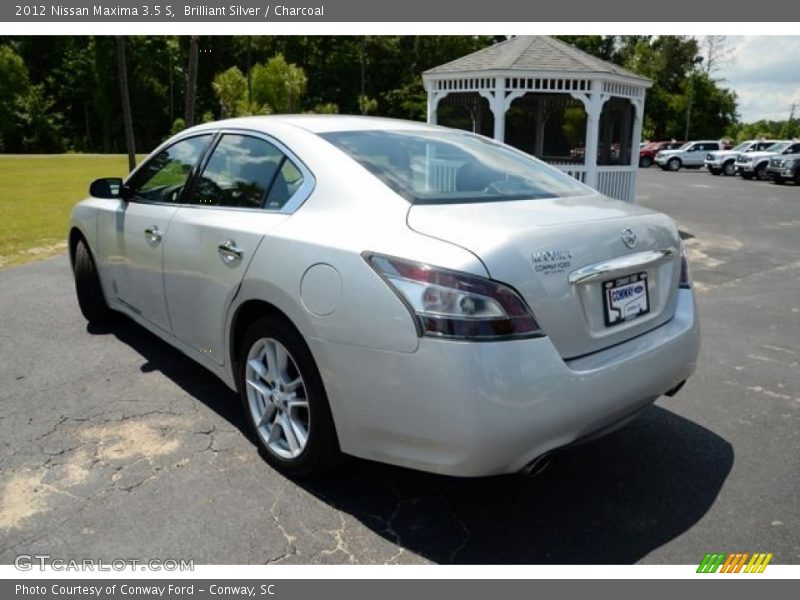 Brilliant Silver / Charcoal 2012 Nissan Maxima 3.5 S