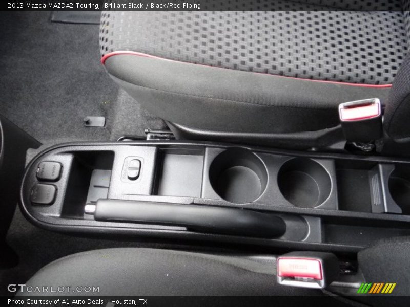 Brilliant Black / Black/Red Piping 2013 Mazda MAZDA2 Touring