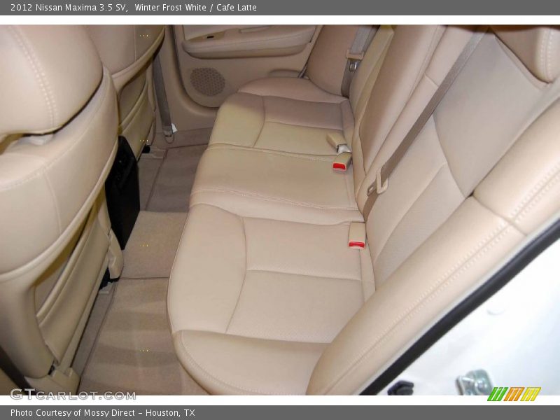 Winter Frost White / Cafe Latte 2012 Nissan Maxima 3.5 SV