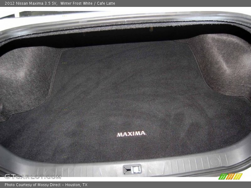 Winter Frost White / Cafe Latte 2012 Nissan Maxima 3.5 SV