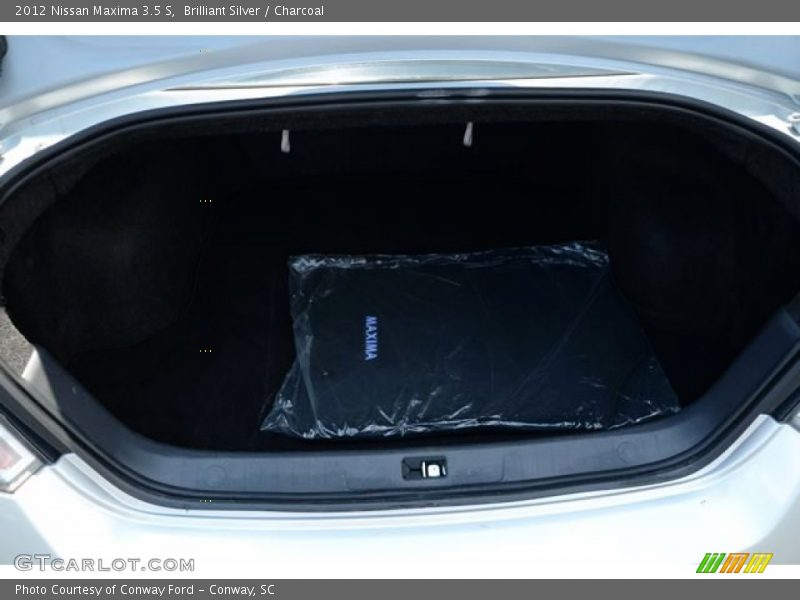 Brilliant Silver / Charcoal 2012 Nissan Maxima 3.5 S