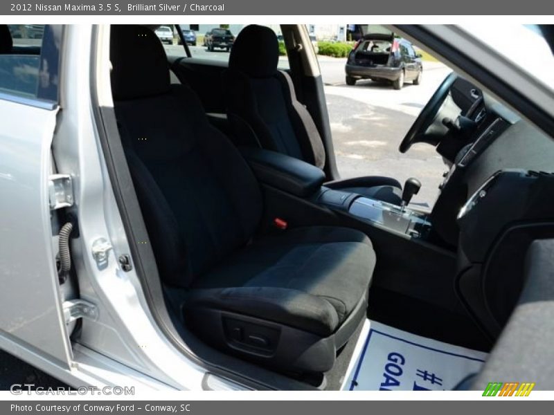 Brilliant Silver / Charcoal 2012 Nissan Maxima 3.5 S