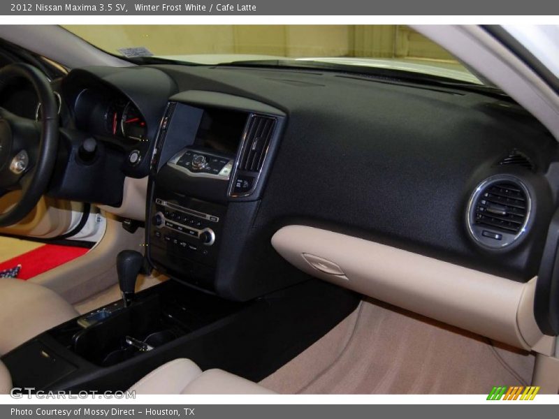 Winter Frost White / Cafe Latte 2012 Nissan Maxima 3.5 SV