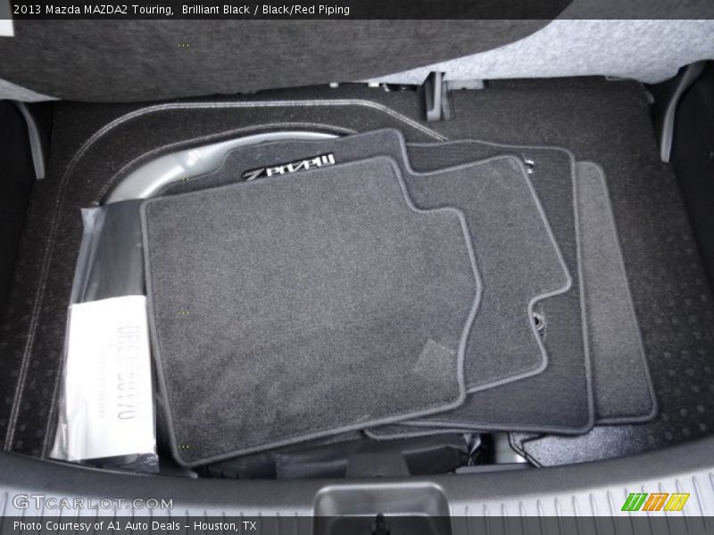 Brilliant Black / Black/Red Piping 2013 Mazda MAZDA2 Touring