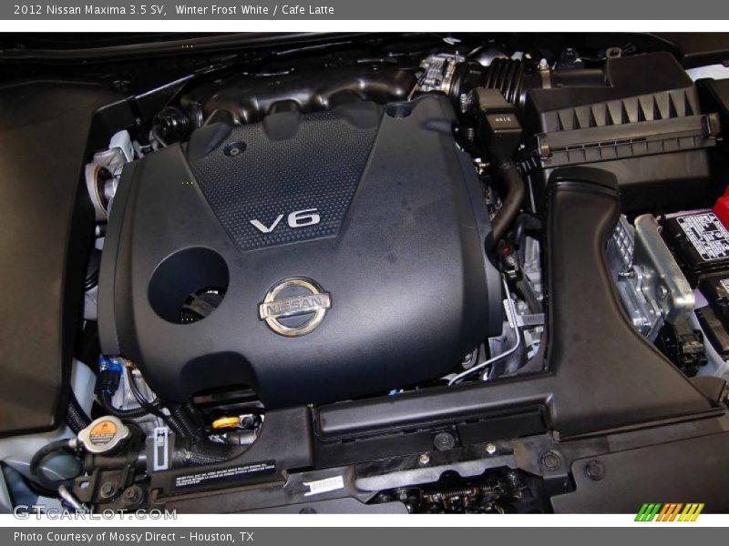 Winter Frost White / Cafe Latte 2012 Nissan Maxima 3.5 SV