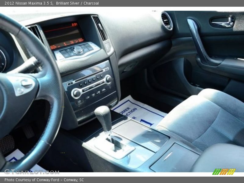 Brilliant Silver / Charcoal 2012 Nissan Maxima 3.5 S