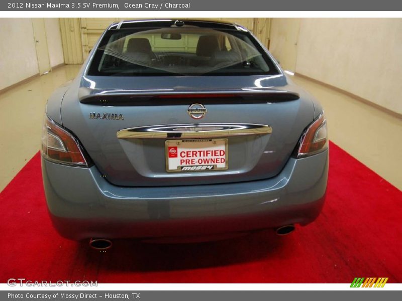 Ocean Gray / Charcoal 2012 Nissan Maxima 3.5 SV Premium