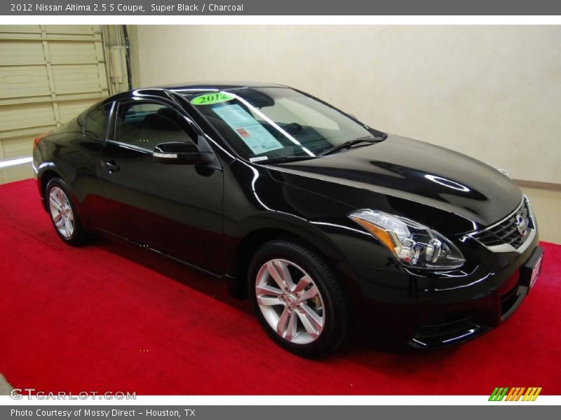 Super Black / Charcoal 2012 Nissan Altima 2.5 S Coupe