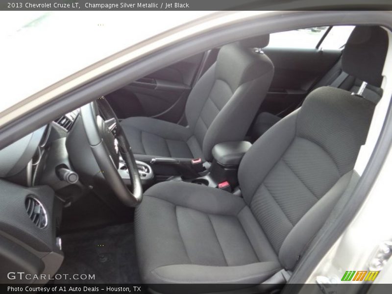 Champagne Silver Metallic / Jet Black 2013 Chevrolet Cruze LT