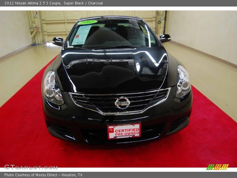 Super Black / Charcoal 2012 Nissan Altima 2.5 S Coupe