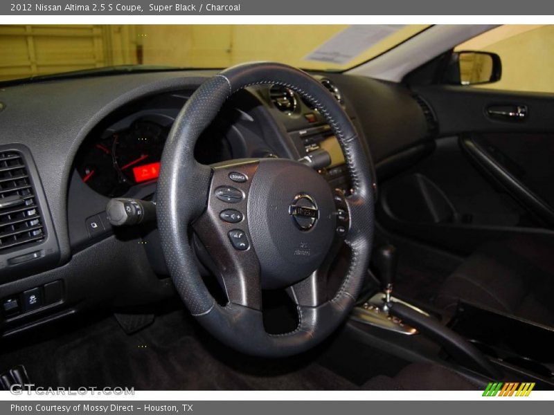 Super Black / Charcoal 2012 Nissan Altima 2.5 S Coupe