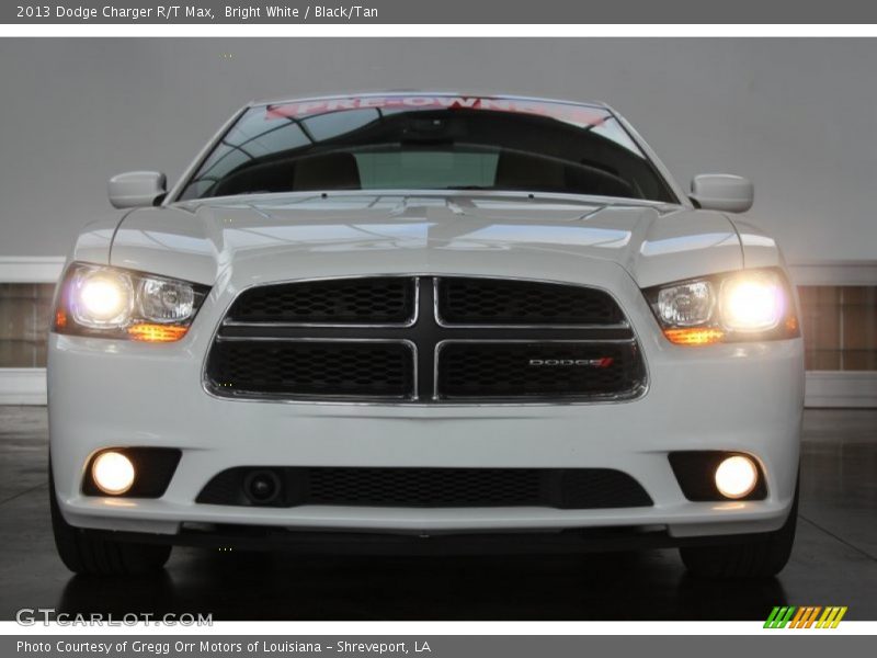 Bright White / Black/Tan 2013 Dodge Charger R/T Max