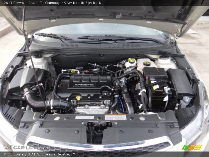 Champagne Silver Metallic / Jet Black 2013 Chevrolet Cruze LT