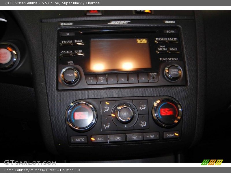 Super Black / Charcoal 2012 Nissan Altima 2.5 S Coupe