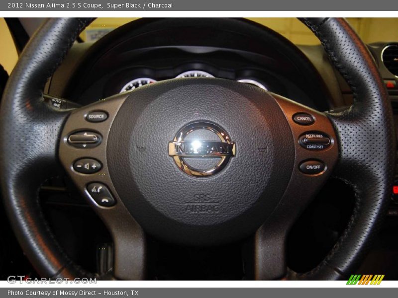 Super Black / Charcoal 2012 Nissan Altima 2.5 S Coupe