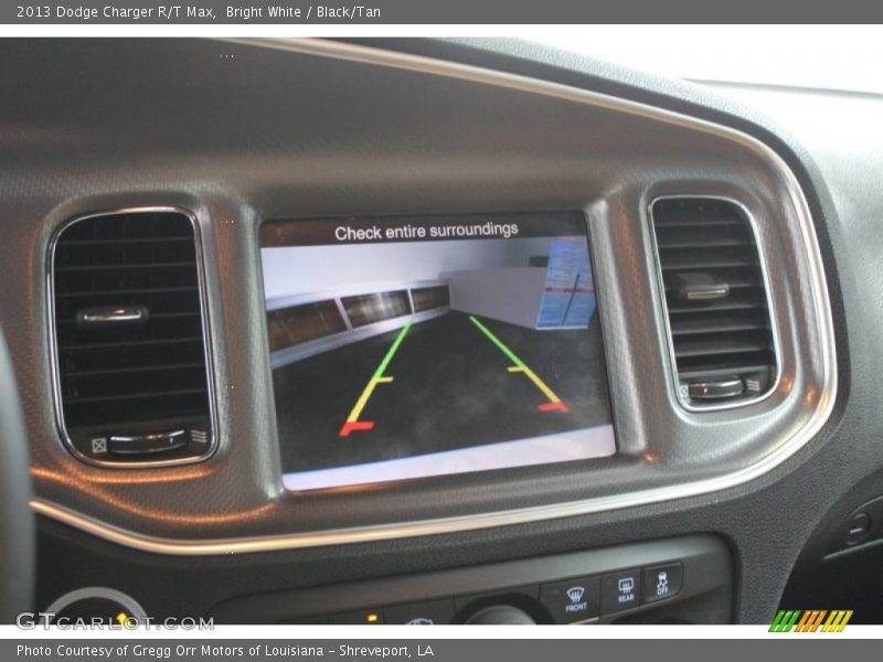Bright White / Black/Tan 2013 Dodge Charger R/T Max