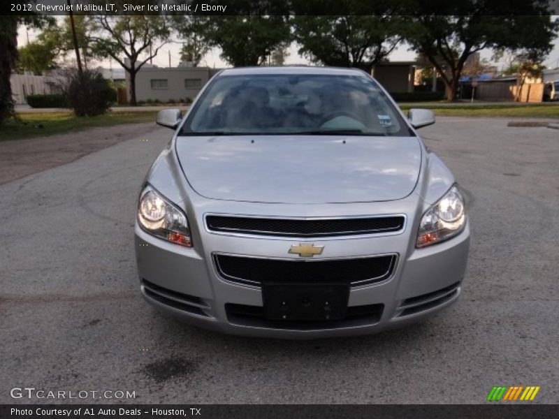 Silver Ice Metallic / Ebony 2012 Chevrolet Malibu LT
