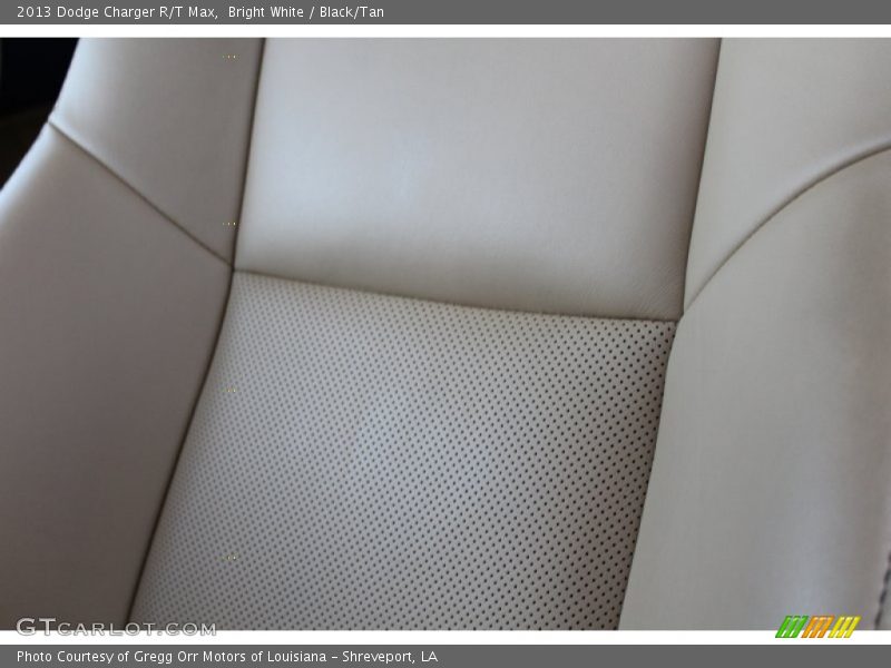 Bright White / Black/Tan 2013 Dodge Charger R/T Max