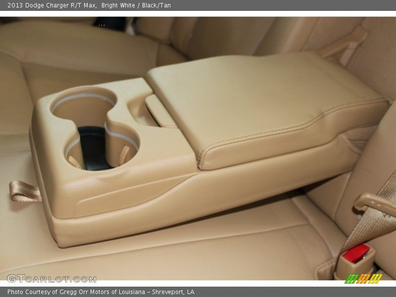 Bright White / Black/Tan 2013 Dodge Charger R/T Max