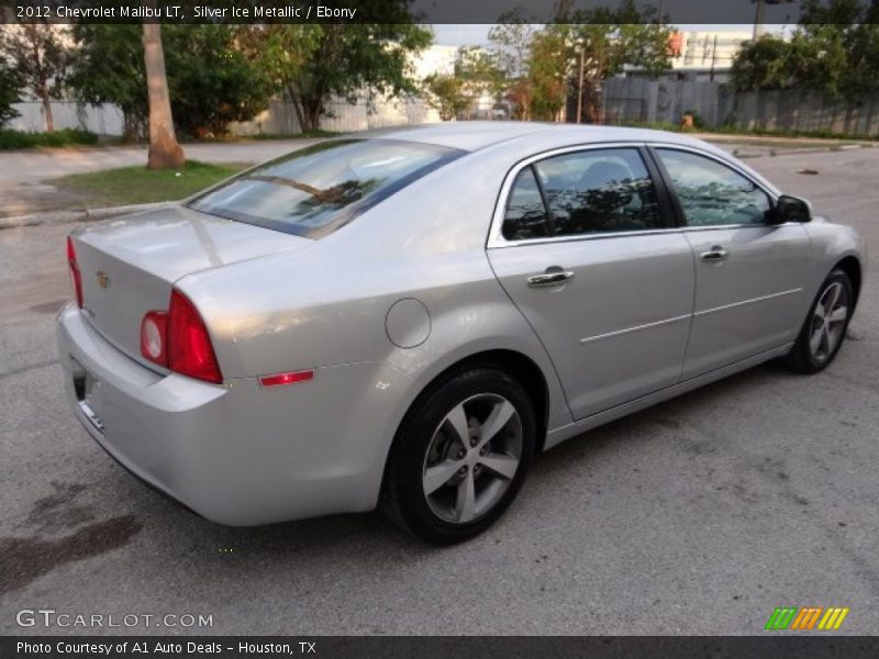 Silver Ice Metallic / Ebony 2012 Chevrolet Malibu LT