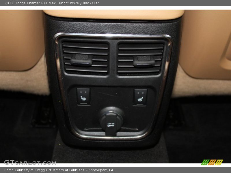 Bright White / Black/Tan 2013 Dodge Charger R/T Max