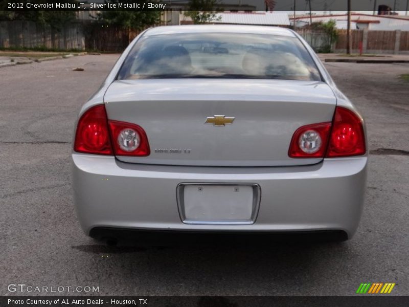 Silver Ice Metallic / Ebony 2012 Chevrolet Malibu LT