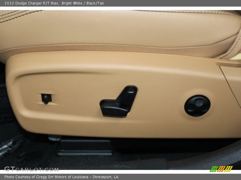 Bright White / Black/Tan 2013 Dodge Charger R/T Max