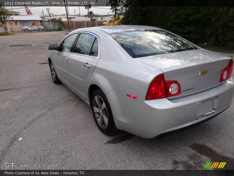 Silver Ice Metallic / Ebony 2012 Chevrolet Malibu LT