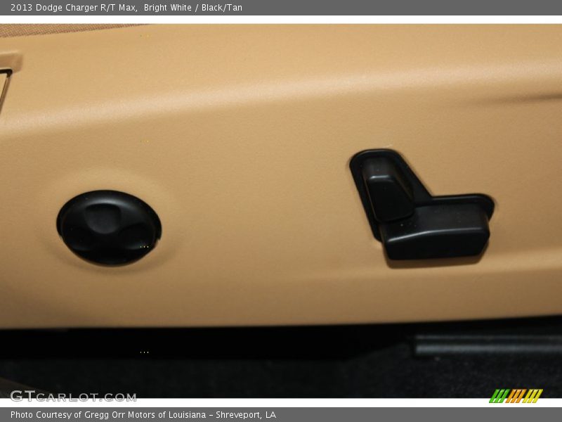 Bright White / Black/Tan 2013 Dodge Charger R/T Max