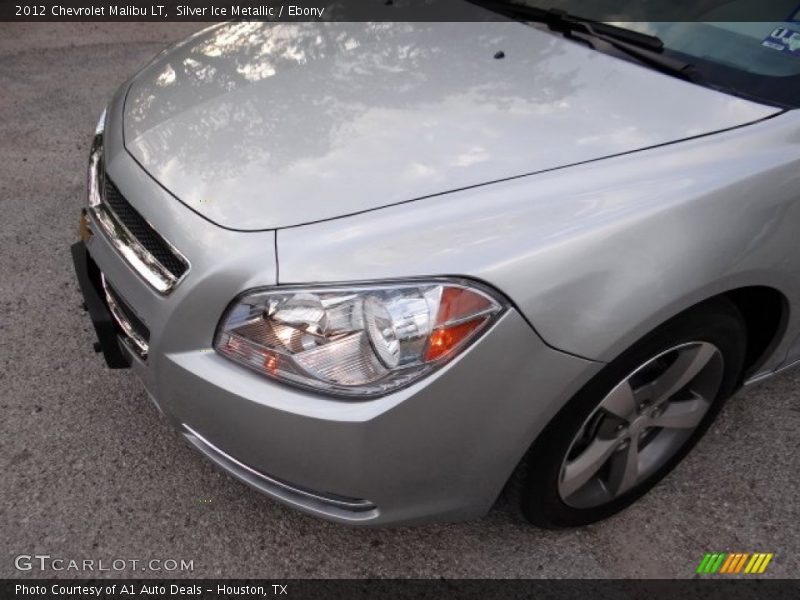 Silver Ice Metallic / Ebony 2012 Chevrolet Malibu LT