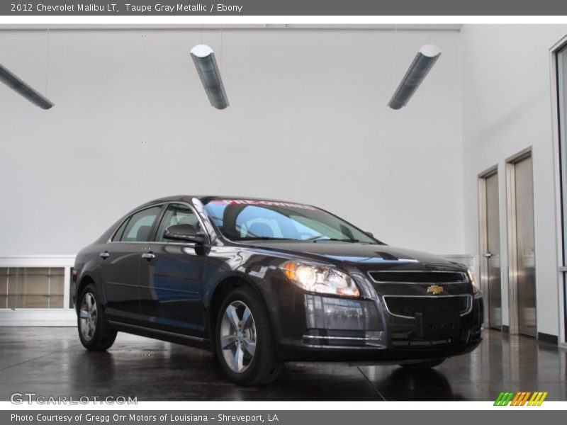 Taupe Gray Metallic / Ebony 2012 Chevrolet Malibu LT