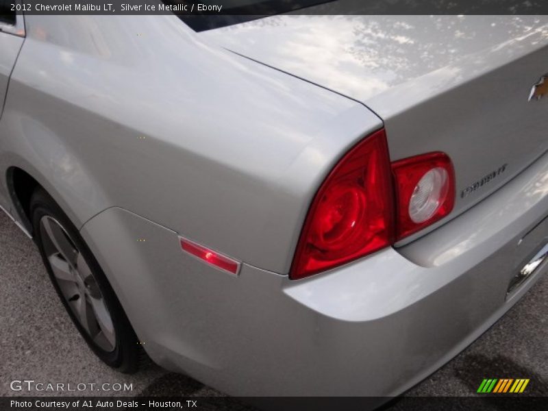 Silver Ice Metallic / Ebony 2012 Chevrolet Malibu LT