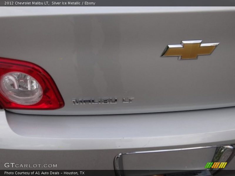 Silver Ice Metallic / Ebony 2012 Chevrolet Malibu LT