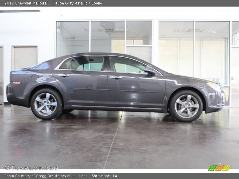 Taupe Gray Metallic / Ebony 2012 Chevrolet Malibu LT