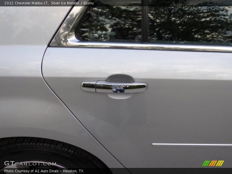 Silver Ice Metallic / Ebony 2012 Chevrolet Malibu LT