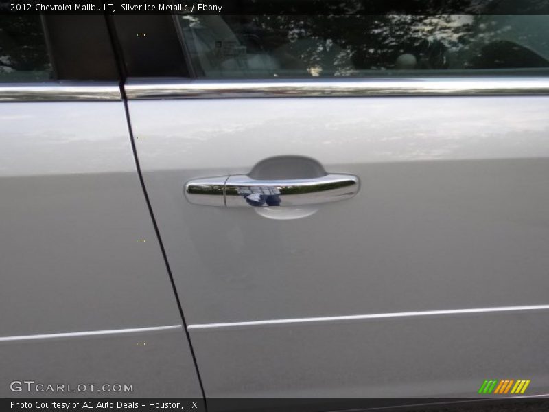 Silver Ice Metallic / Ebony 2012 Chevrolet Malibu LT