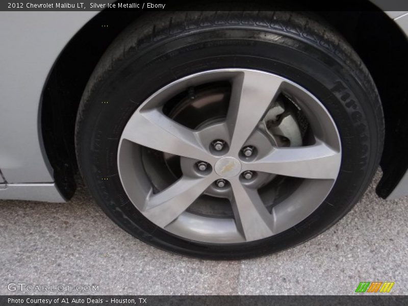 Silver Ice Metallic / Ebony 2012 Chevrolet Malibu LT